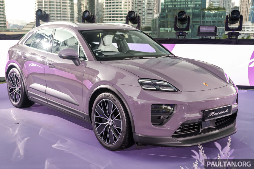 2025 Porsche Macan EV 本地上市！全系四个版本到齐，输出达639PS/1,130Nm，641公里续航里程，售RM430k起 283676