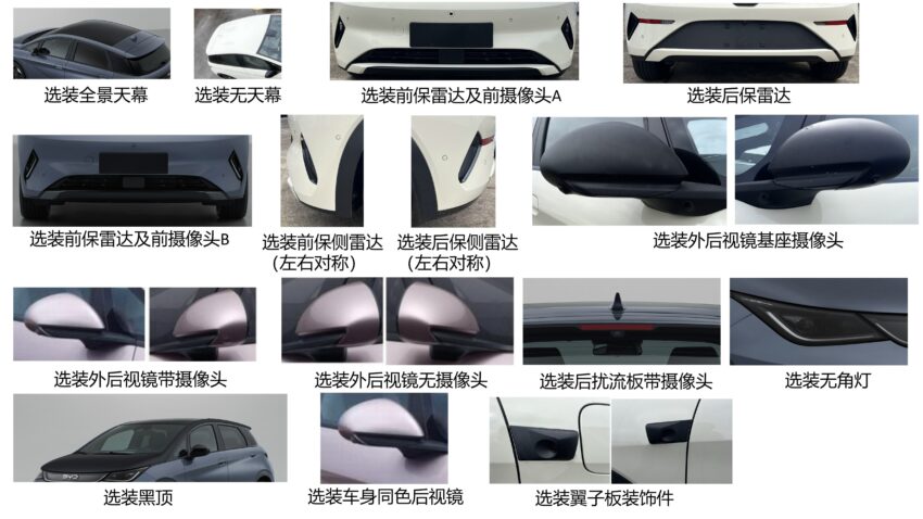 中国工信部网站曝光, 比亚迪海豚 BYD Dolphin 即将小改款 284860