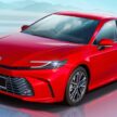 2025 Toyota Camry 2.5V 汽油版确认来马, 沿用2.5L四缸自然进气引擎+8AT变速箱, 售价22.2万, 比油电版便宜2.7万