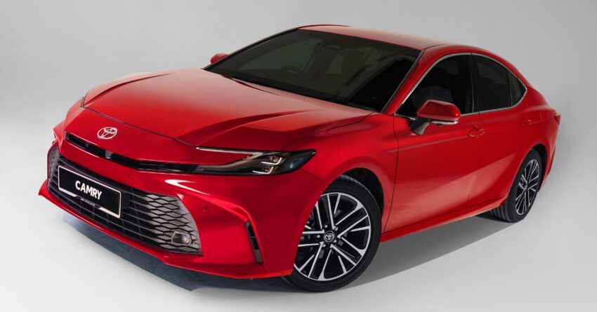 2025 Toyota Camry 2.5V 汽油版确认来马, 沿用2.5L四缸自然进气引擎+8AT变速箱, 售价22.2万, 比油电版便宜2.7万 285752