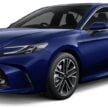 2025 Toyota Camry 2.5V 汽油版确认来马, 沿用2.5L四缸自然进气引擎+8AT变速箱, 售价22.2万, 比油电版便宜2.7万