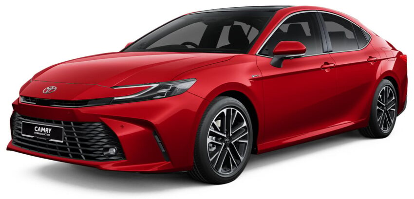 2025 Toyota Camry 2.5V 汽油版确认来马, 沿用2.5L四缸自然进气引擎+8AT变速箱, 售价22.2万, 比油电版便宜2.7万 285794