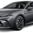 2025 Toyota Camry 2.5V 汽油版确认来马, 沿用2.5L四缸自然进气引擎+8AT变速箱, 售价22.2万, 比油电版便宜2.7万