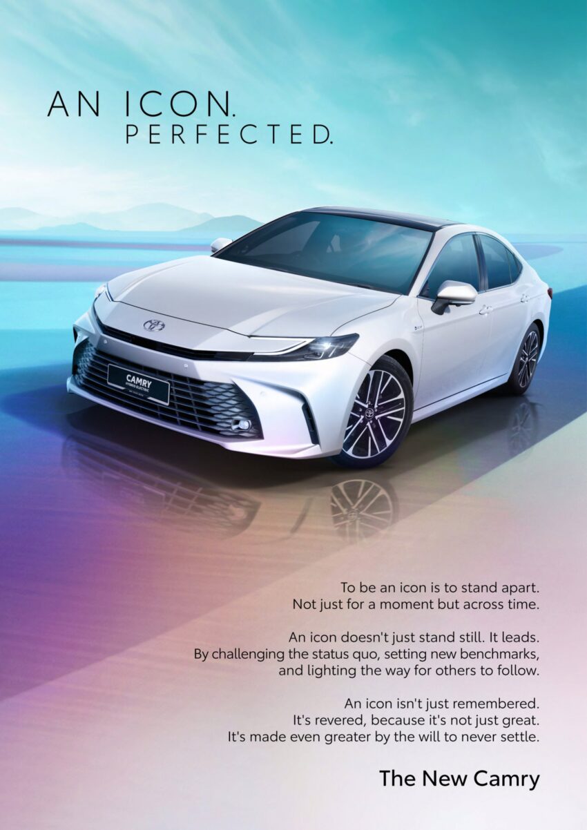 2025 Toyota Camry 2.5V 汽油版确认来马, 沿用2.5L四缸自然进气引擎+8AT变速箱, 售价22.2万, 比油电版便宜2.7万 285798