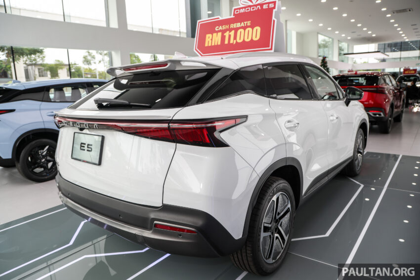 Chery Omoda E5 年尾优惠享1.1万折扣, 如今只需13.6万 285599