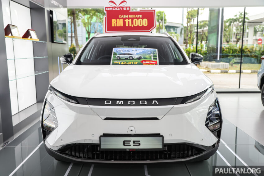 Chery Omoda E5 年尾优惠享1.1万折扣, 如今只需13.6万 285600