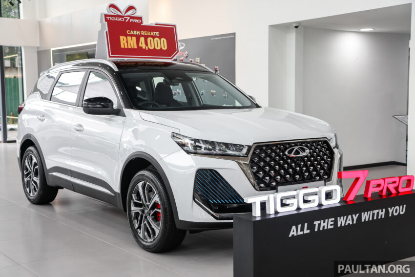 Chery Tiggo 7 Pro 年尾享RM4,000折扣, 11万即可入手 285532
