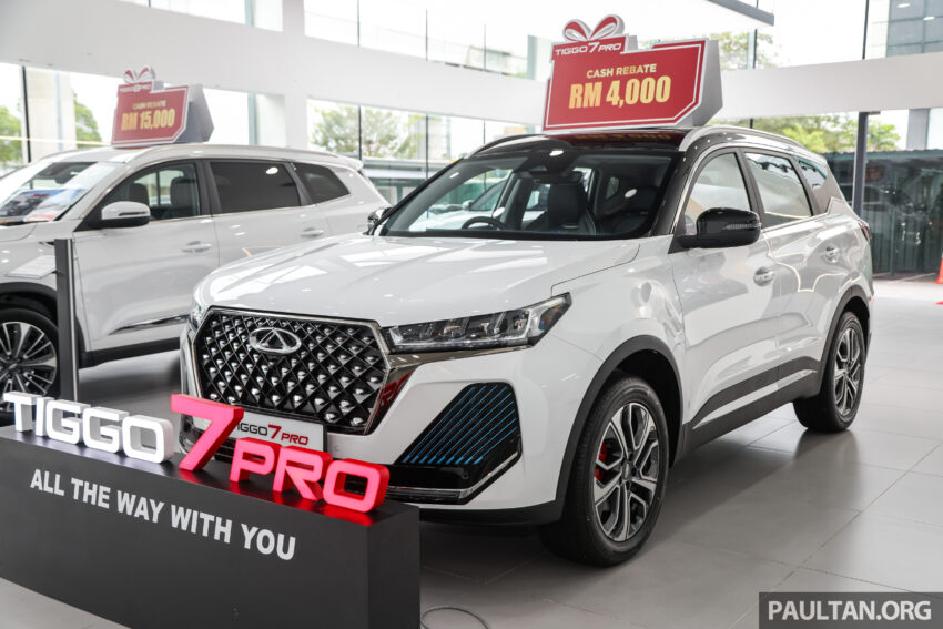 Chery Tiggo 7 Pro 年尾享RM4,000折扣, 11万即可入手 285533
