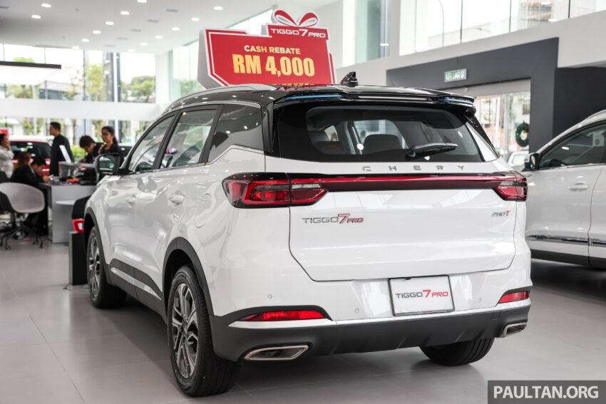 Chery Tiggo 7 Pro 年尾享RM4,000折扣, 11万即可入手 285534