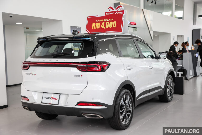 Chery Tiggo 7 Pro 年尾享RM4,000折扣, 11万即可入手 285535