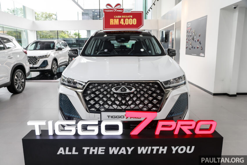 Chery Tiggo 7 Pro 年尾享RM4,000折扣, 11万即可入手 285536