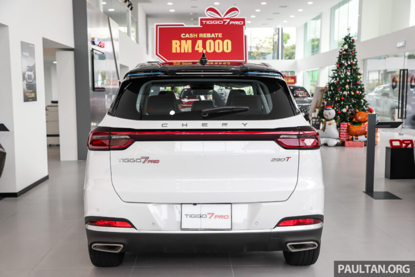 Chery Tiggo 7 Pro 年尾享RM4,000折扣, 11万即可入手 285537