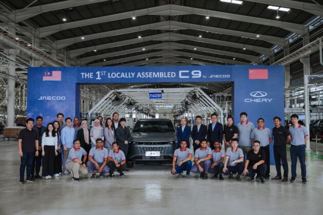 Omoda C9 首批新车正式量产下线, 预计明年1月开始交车