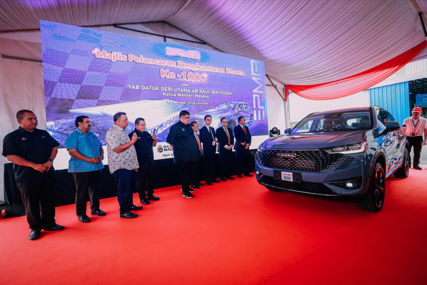 第1,000辆 GWM Haval H6 已于 EPMB 甲州厂房下线！后续将组装 GWM Jolion 和一款面向东盟市场的 GWM MPV 285222