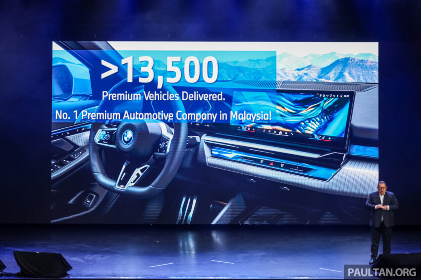 BMW Malaysia 去年总销量达13,500辆，同比下滑10%；共交付超过2,700辆电动车、向邻国出口逾11,000辆新车 287243