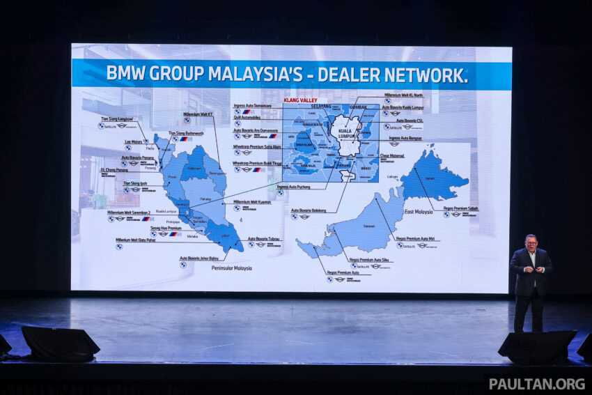 BMW Malaysia 去年总销量达13,500辆，同比下滑10%；共交付超过2,700辆电动车、向邻国出口逾11,000辆新车 287264