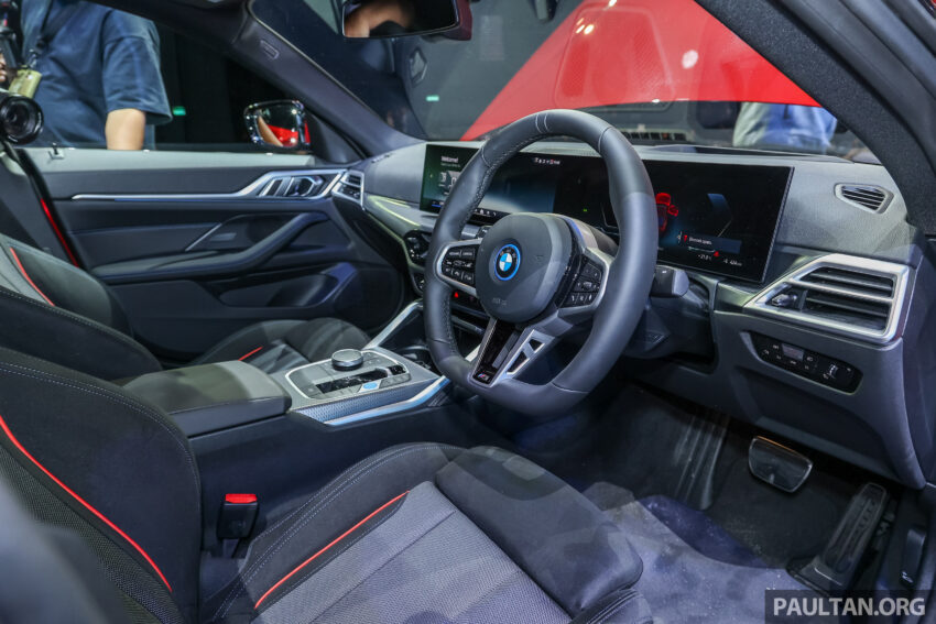 2025 BMW i4 eDrive35 M Sport 纯电四门跑房登陆大马市场, 续航里程500公里, 32分钟充电至80%, 要价从29.5万起 287165