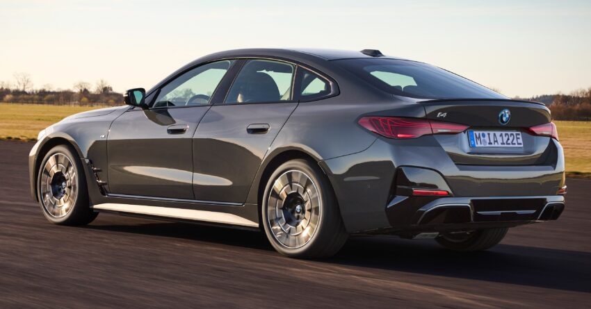 2025 BMW i4 eDrive35 M Sport 纯电四门跑房登陆大马市场, 续航里程500公里, 32分钟充电至80%, 要价从29.5万起 287125