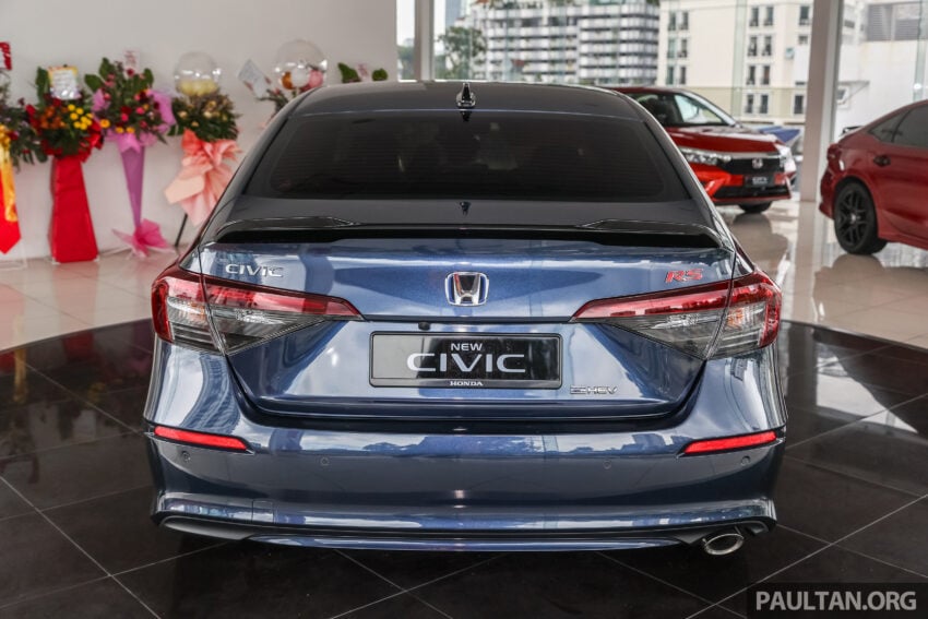 2025 Honda Civic 小改款, 全新蓝色车身外观实拍图集 287274