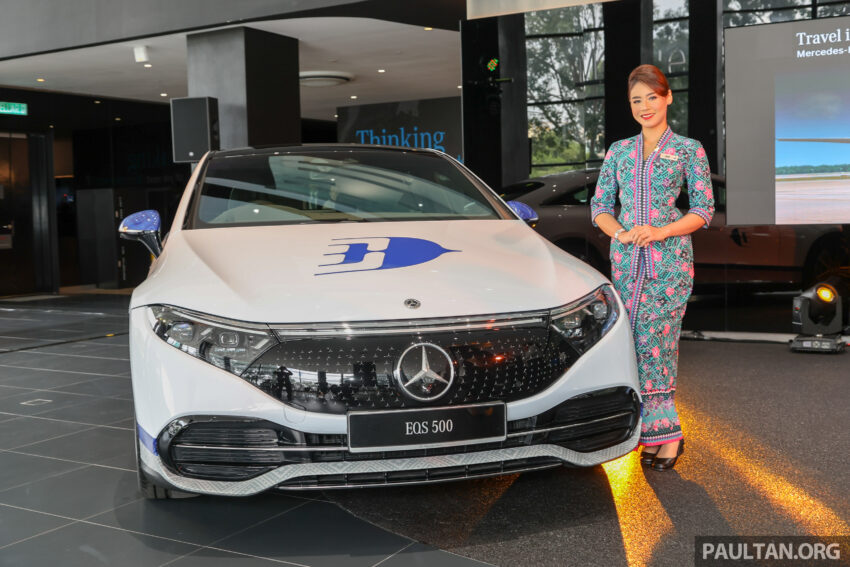 Mercedes-Benz Malaysia 与马航合作，为隆机场航站楼商务舱乘客提供私人接送服务！EQS 500、S 580 e 当接驳车 287386