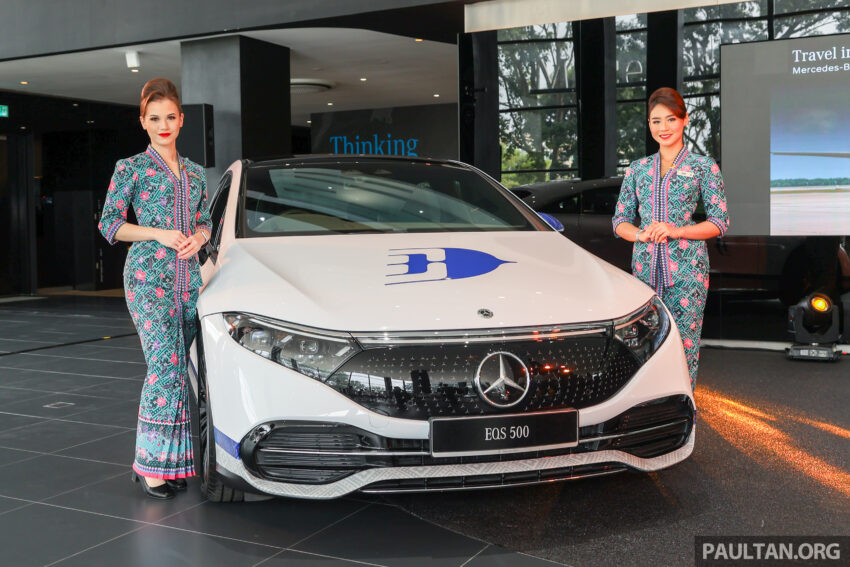 Mercedes-Benz Malaysia 与马航合作，为隆机场航站楼商务舱乘客提供私人接送服务！EQS 500、S 580 e 当接驳车 287388