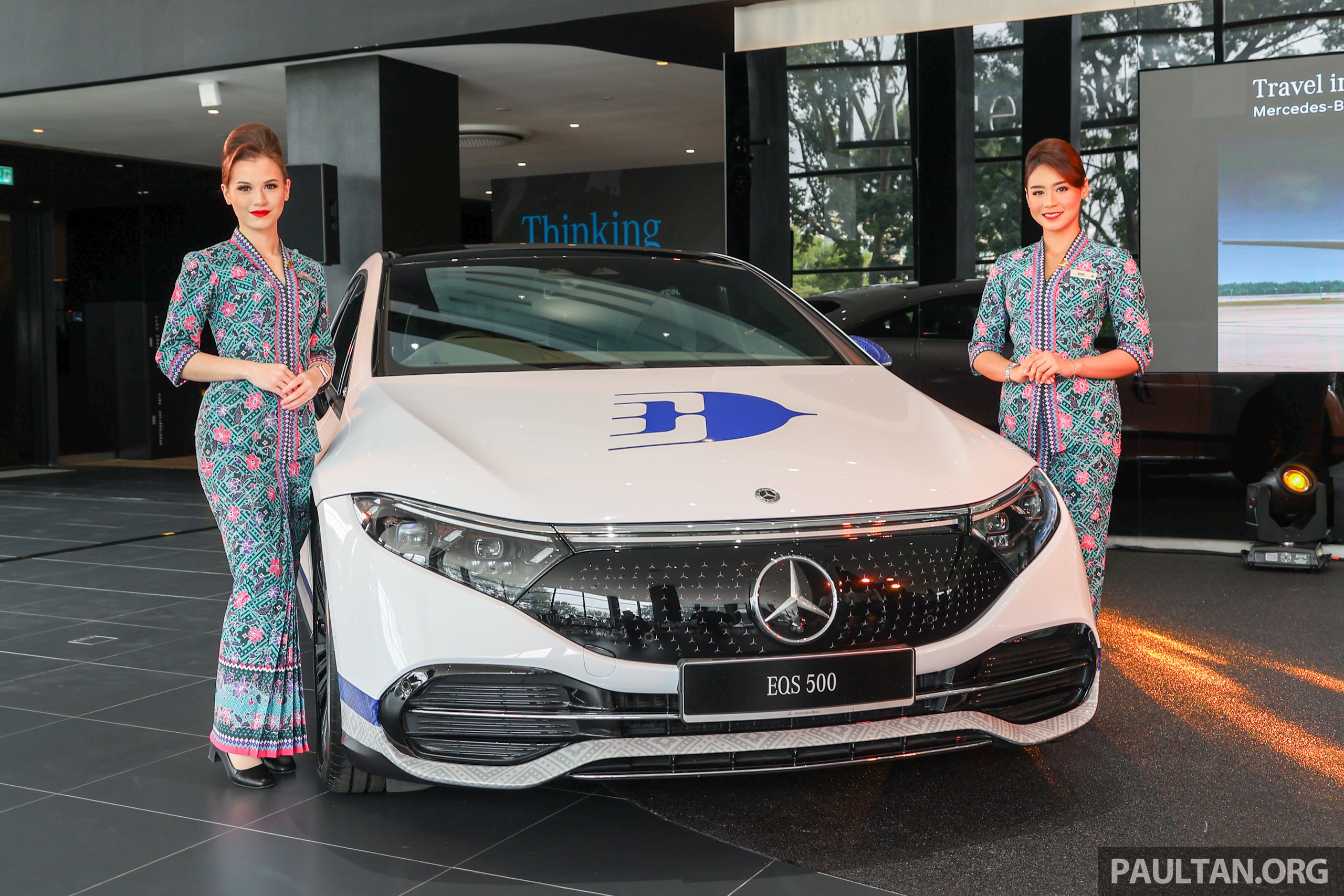 Mercedes-Benz Malaysia 与马航合作，为隆机场航站楼商务舱乘客提供私人接送服务！EQS 500、S 580 e 当接驳车