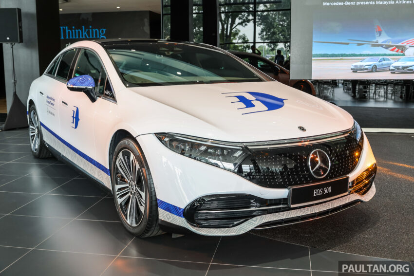 Mercedes-Benz Malaysia 与马航合作，为隆机场航站楼商务舱乘客提供私人接送服务！EQS 500、S 580 e 当接驳车 287389