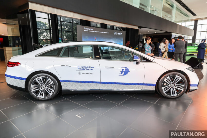 Mercedes-Benz Malaysia 与马航合作，为隆机场航站楼商务舱乘客提供私人接送服务！EQS 500、S 580 e 当接驳车 287392