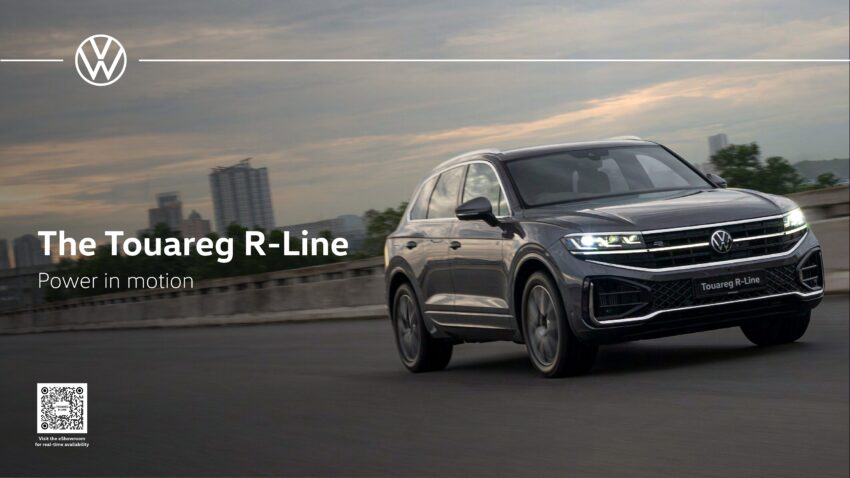 2025 Volkswagen Touareg R-Line 下调本地在售价格，现起售价为RM385k，降幅达RM70k；全车规格配备保持不变 285992