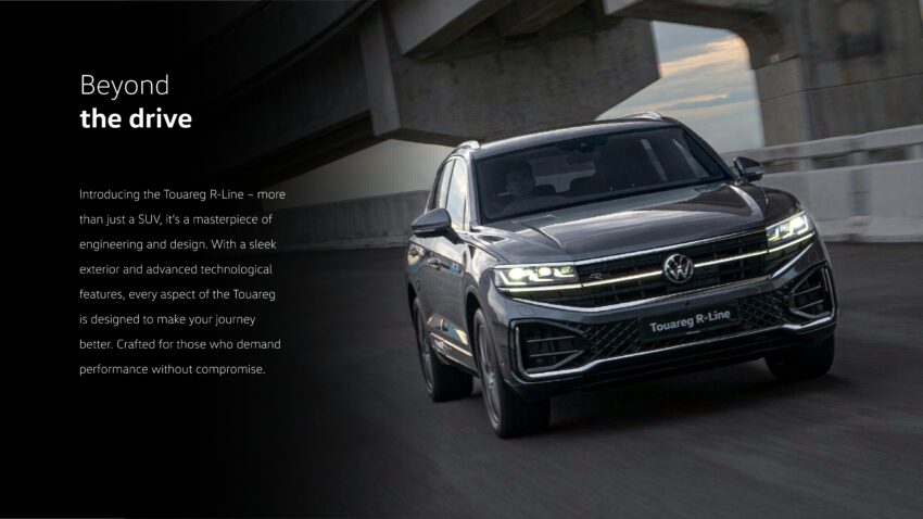 2025 Volkswagen Touareg R-Line 下调本地在售价格，现起售价为RM385k，降幅达RM70k；全车规格配备保持不变 285993