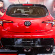 2025 Toyota GR Corolla 小改款来马, 动力小幅提升, 散热与车身结构强化, 暂时只有手排版本可选, 售价36.7万令吉