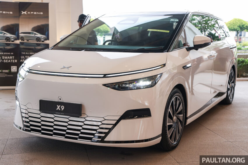 纯电七人座豪华MPV，小鹏 Xpeng X9 本地开放预订！575公里WLTP续航里程，最大输出503 PS，料今年上半年交付 287614