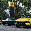 Lotus Eletre 原厂官方二手车对外销售, 2023/24年出厂, 行驶里程最高1.8万公里, 最低仅33公里, 售价从57万令吉起