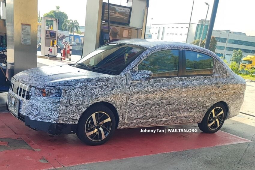 2025 Proton Saga MC3 小改款再次被拍, 半自驾侦测镜头! 287331