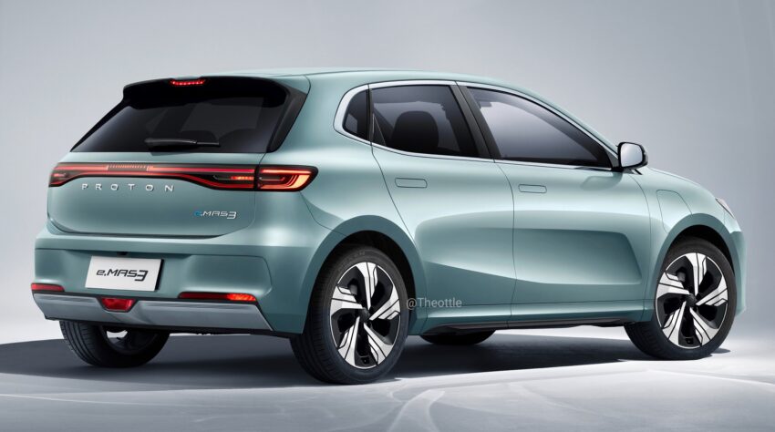 Proton e.MAS 3 电动车渲染图曝光！尺码比吉利星愿更小 286268