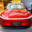 2025 Tesla Model Y 小改款右驾版实拍, 售价19.5万令吉起