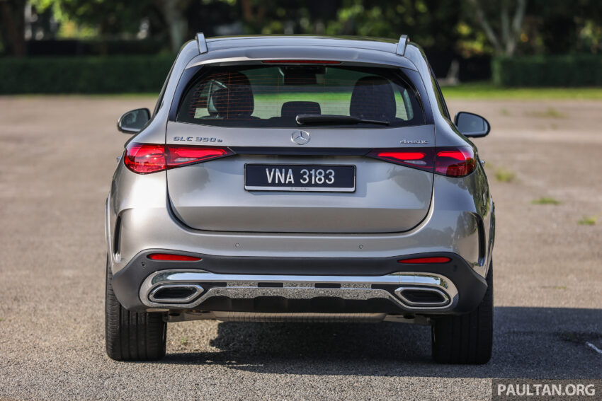 2025 Mercedes-Benz GLC 350e 4MATIC 本地新车完整实拍, PHEV混动版, 拥有131公里纯电续航里程, 售价39.9万 289345