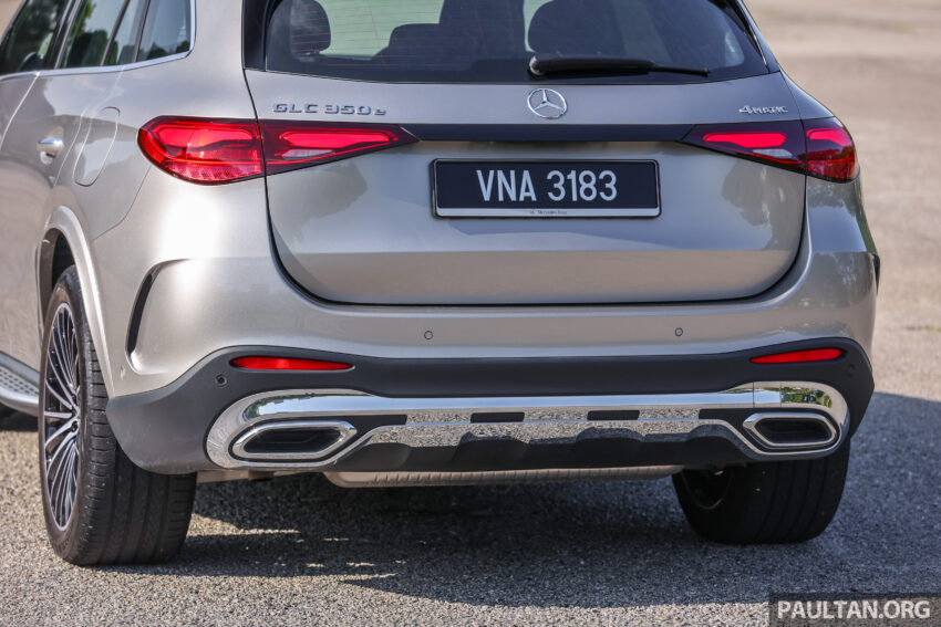 2025 Mercedes-Benz GLC 350e 4MATIC 本地新车完整实拍, PHEV混动版, 拥有131公里纯电续航里程, 售价39.9万 289363