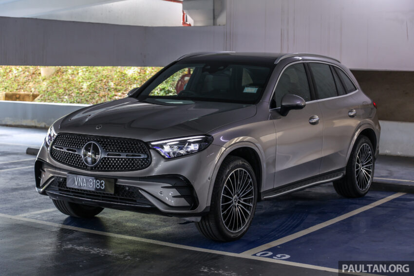 2025 Mercedes-Benz GLC 350e 4MATIC 本地新车完整实拍, PHEV混动版, 拥有131公里纯电续航里程, 售价39.9万 289377