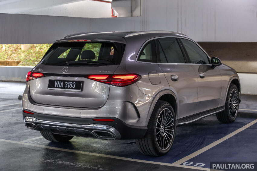 2025 Mercedes-Benz GLC 350e 4MATIC 本地新车完整实拍, PHEV混动版, 拥有131公里纯电续航里程, 售价39.9万 289378