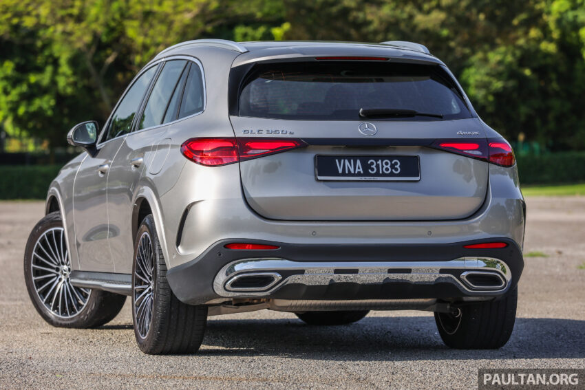 2025 Mercedes-Benz GLC 350e 4MATIC 本地新车完整实拍, PHEV混动版, 拥有131公里纯电续航里程, 售价39.9万 289340