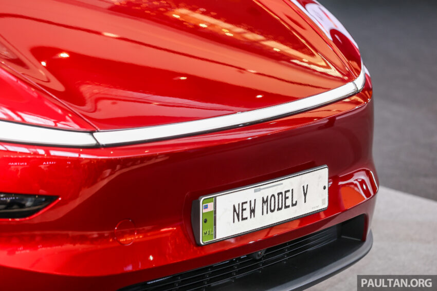 2025 Tesla Model Y 小改款正式登陆大马, 最快4.3秒破百, 极速203km/h, 续航里程最长551公里, 售价从19.54万起 289075