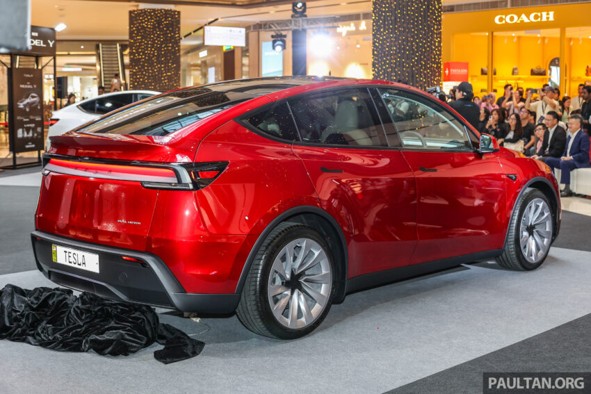 2025 Tesla Model Y 小改款正式登陆大马, 最快4.3秒破百, 极速203km/h, 续航里程最长551公里, 售价从19.54万起 289067