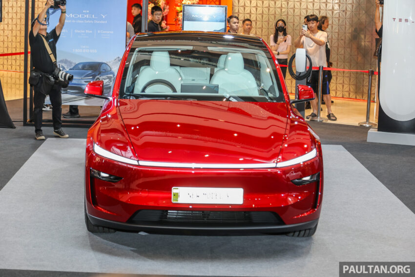 2025 Tesla Model Y 小改款正式登陆大马, 最快4.3秒破百, 极速203km/h, 续航里程最长551公里, 售价从19.54万起 289070