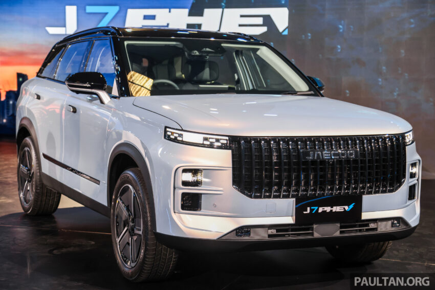 2025 Jaecoo J7 PHEV 油电版本地上市, 1.5L涡轮PHEV系统, 纯电里程88公里, 综合里程1,200公里, 售价RM158,800 289750