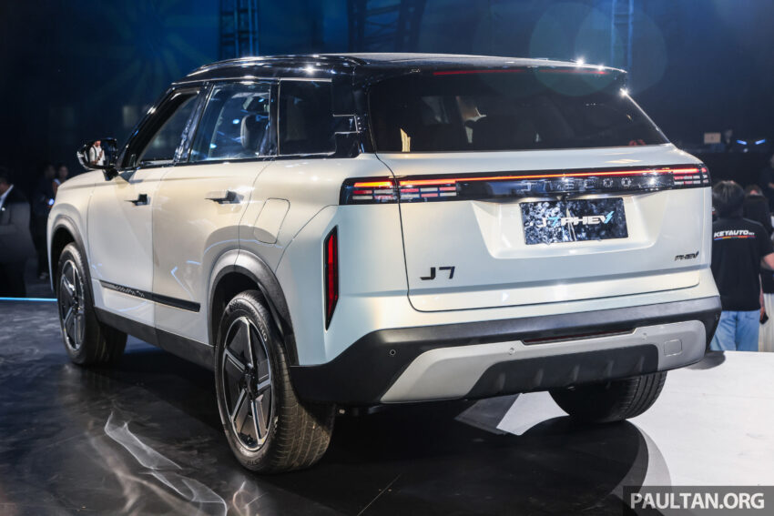 2025 Jaecoo J7 PHEV 油电版本地上市, 1.5L涡轮PHEV系统, 纯电里程88公里, 综合里程1,200公里, 售价RM158,800 289751