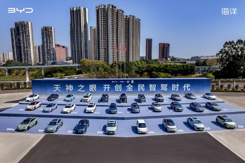 开创全民智驾时代！比亚迪发布全新智能驾驶辅助系统“天神之眼”并下放全系车型，最入门海鸥也标配高阶智驾技术 288520