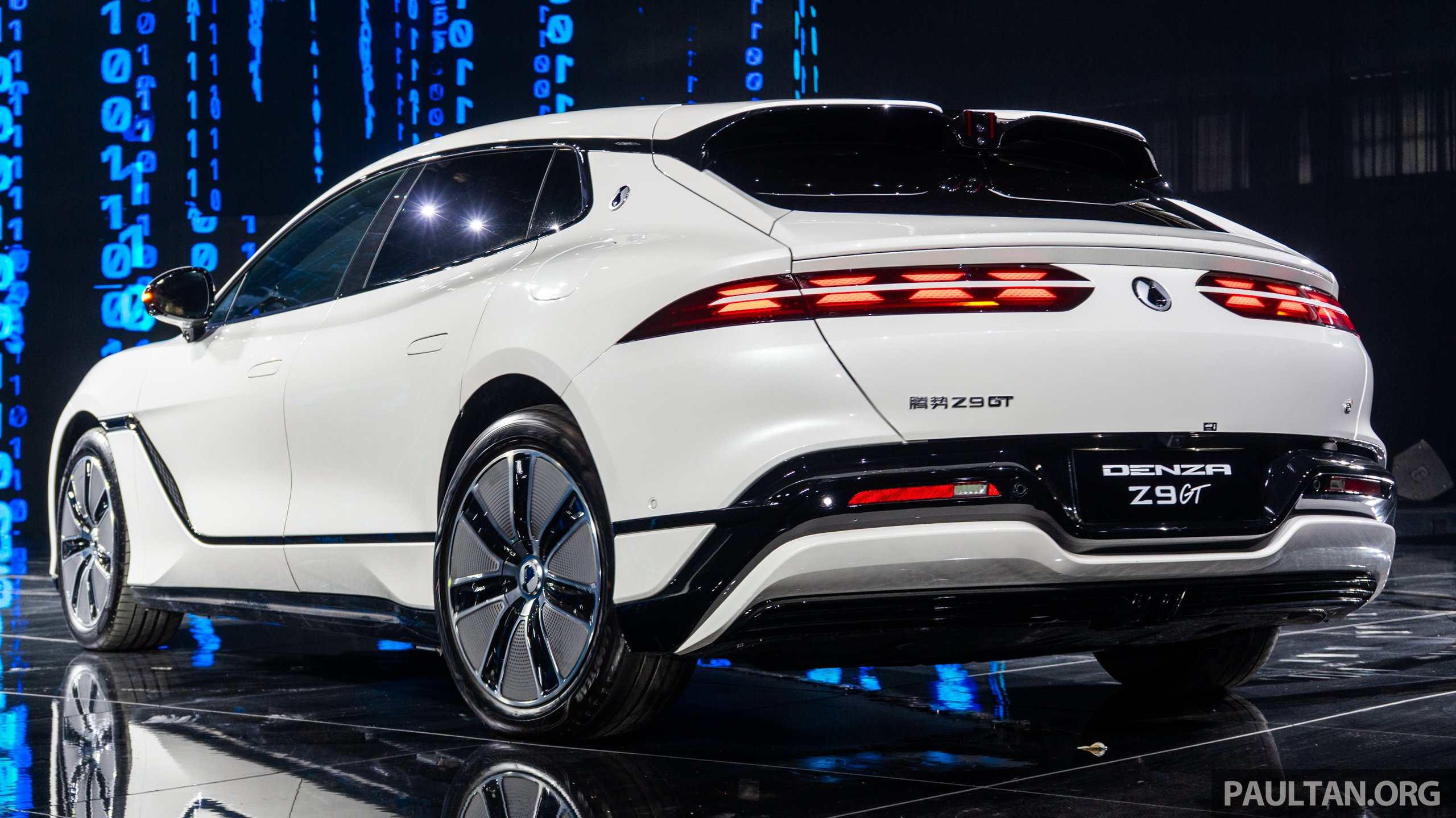 腾势 Denza Z9 GT 本地亮相，未来有望来马？高端高性能四门Fastback GT，3.4秒破百！提供纯电和插混两种选择