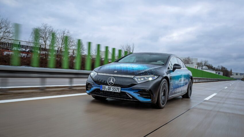 Mercedes-Benz 声称已在 EQS 身上开展固态电池实际使用测试, 发现可带来额外25%续航里程, 或可突破1,000公里 289682