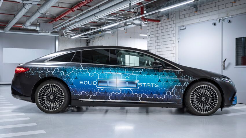 Mercedes-Benz 声称已在 EQS 身上开展固态电池实际使用测试, 发现可带来额外25%续航里程, 或可突破1,000公里 289687